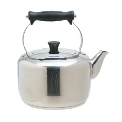 MasterClass Farmhouse Style 2L Stainless Steel Stovetop Kettle