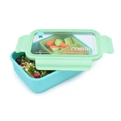 Melii Bento Box with Removable Compartment 1250ml - Blue