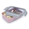 Melii Bento Box with Removable Compartment 1250ml - Pink