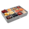 Melii Snackle Box Grey – 12 Adjustable Snack Compartments