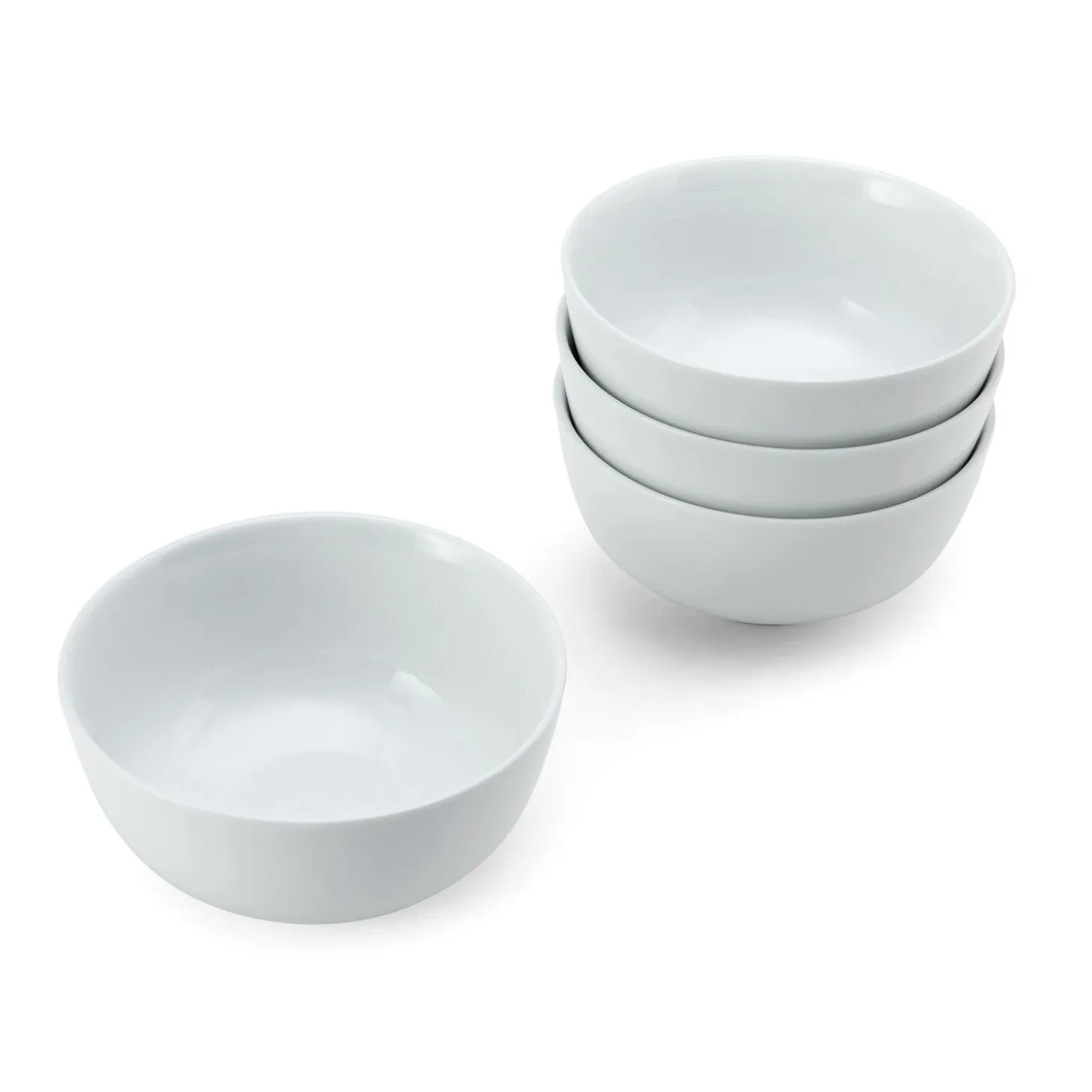Mikasa Chalk 4-piece Porcelain Cereal Bowl Set