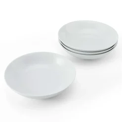 Mikasa Chalk 4-piece Porcelain Pasta Bowl Set