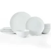 Mikasa Chalk 12-piece Porcelain Dinner Set