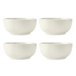Mikasa Cranborne 4-piece Cereal Bowl Set