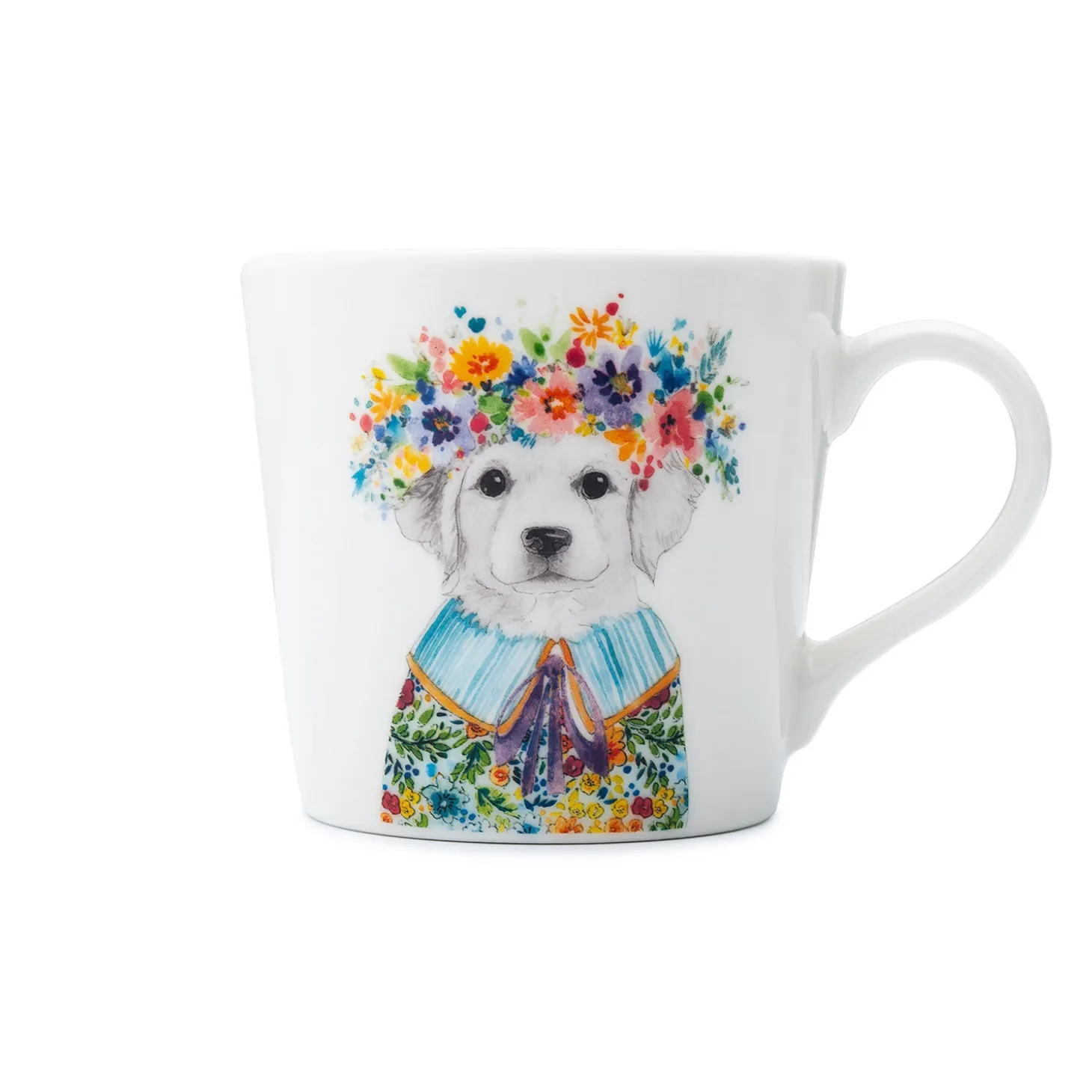 Mikasa Tipperleyhill 380ml Fine China Mug, Puppy