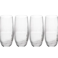 4 Mikasa Treviso Highball Glasses, 400ml