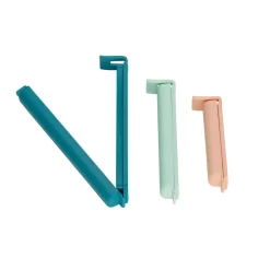 48 Mixed Food Storage and Bag Sealing Clips in Box - Assorted Colours