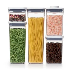 OXO Good Grips 5-Piece POP Lid Food Storage Container Set