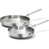 OXO Tri‑Ply Stainless Steel Mira 20cm & 26cm Frying Pan Set