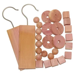 28-Piece Cedar Wood Moth Repellent Set