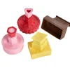 4-Piece Classic British Biscuit Cutter Set