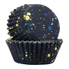 PME Black Speckled Foil Cupcake Cases – Pack of 30