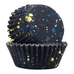 PME Black Speckled Foil Cupcake Cases – Pack of 30