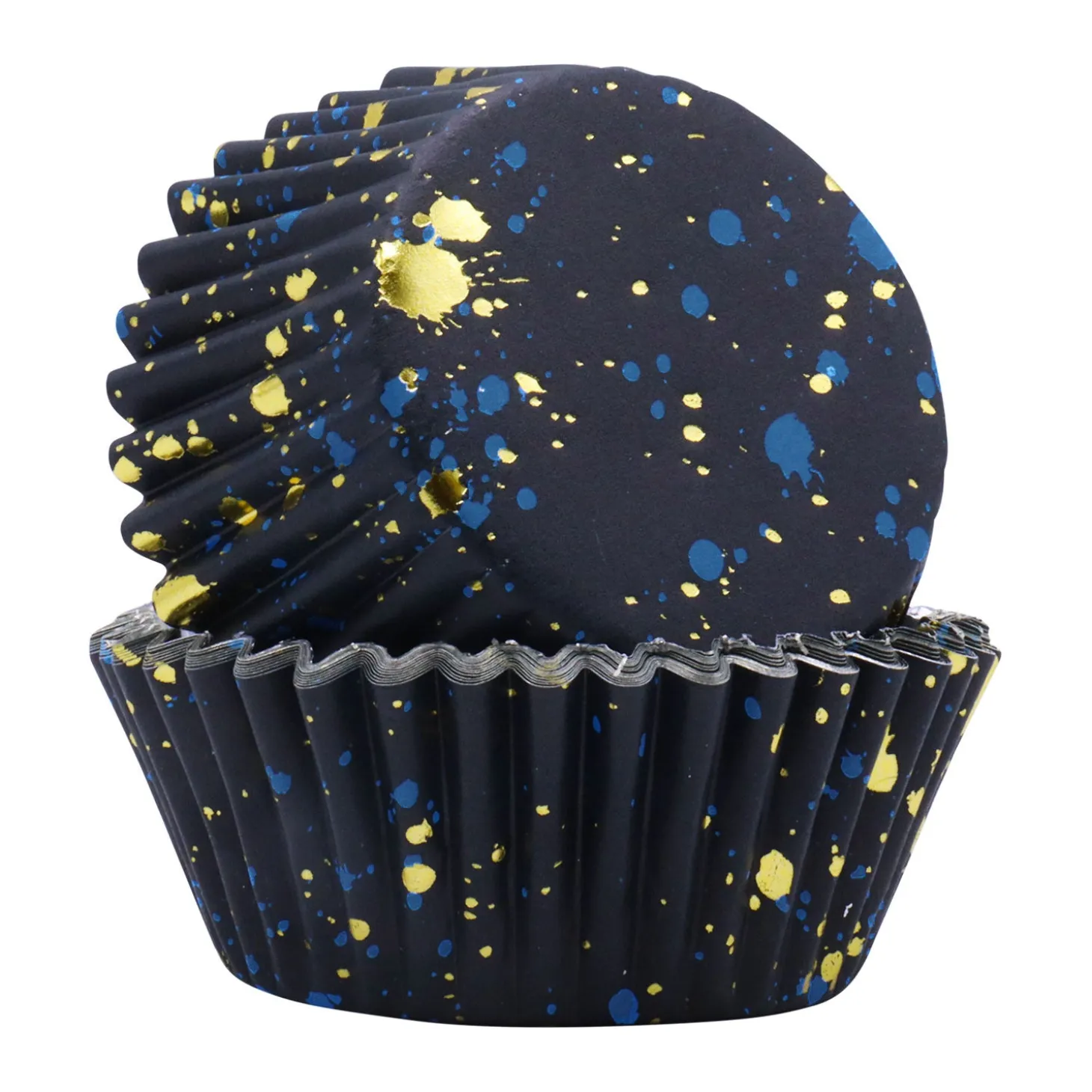 PME Black Speckled Foil Cupcake Cases – Pack of 30