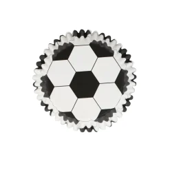 PME Foil Lined Football 30 Cupcake Cases