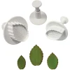 PME Foliage Leaf Plunger Cutters – Set of