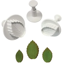 PME Foliage Leaf Plunger Cutters – Set of