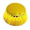 30 PME Greaseproof Cupcake Cases - Metallic Gold