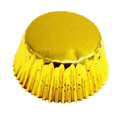 30 PME Greaseproof Cupcake Cases - Metallic Gold