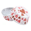 PME Heart Foil Cupcake Cases