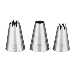 PME Jem Nozzles Set – Large Cupcakes PK 3