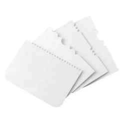 PME 4 Patterned Edge Icing Scrapers for Cake Decorating