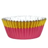 PME Pink and Gold Foil Cupcake Cases