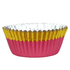PME Pink and Gold Foil Cupcake Cases