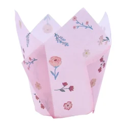 PME Vintage Blossoms Tulip Muffin Cases – Pack of 24