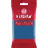 Renshaw Ready to Roll Coloured Icing - 250g Blue
