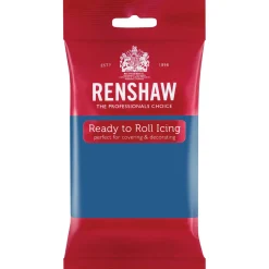 Renshaw Ready to Roll Coloured Icing - 250g Blue