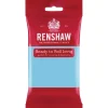 Renshaw Ready to Roll Coloured Icing - 250g Baby Blue