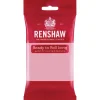 Renshaw Ready to Roll Coloured Icing - 250g Pink