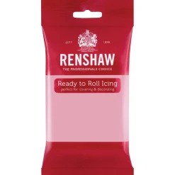 Renshaw Ready to Roll Coloured Icing - 250g Pink