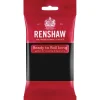 Renshaw Ready to Roll Coloured Icing - 250g Black
