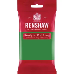 Renshaw Ready to Roll Coloured Icing - 250g Green