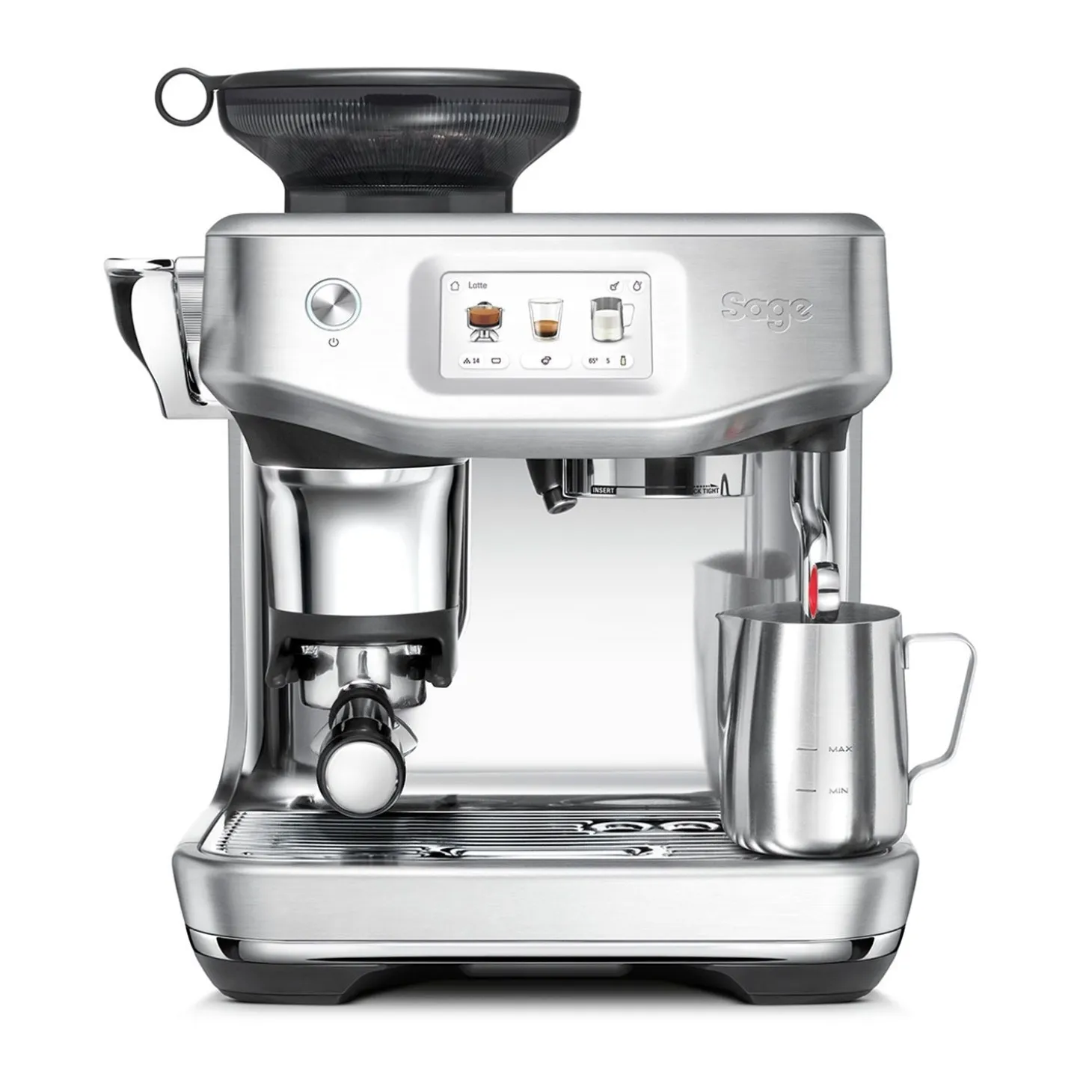 Sage Barista Touch Impress Bean to Cup Coffee Machine SES882BSS4GUK1