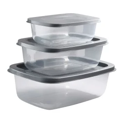 Simply Lakeland Oblong Storage Containers – Set of 3