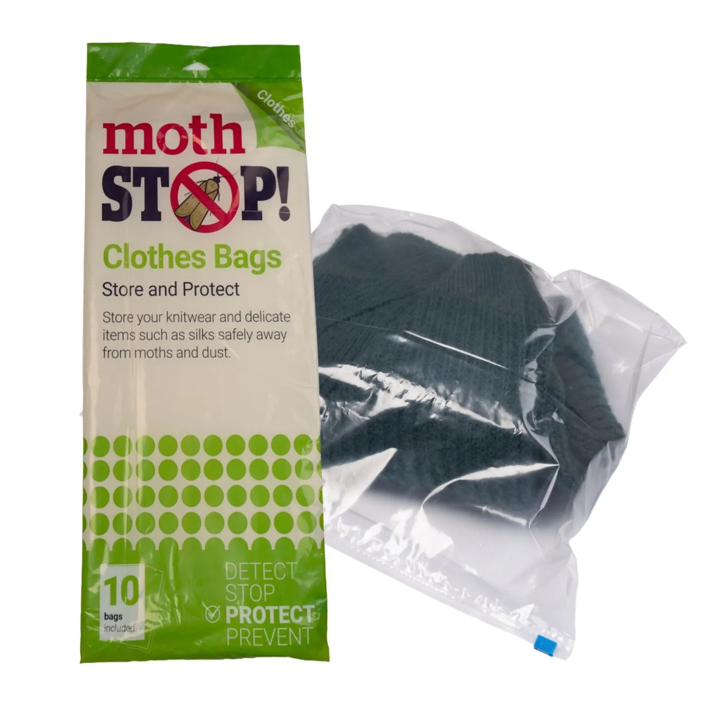 10 Store & Protect Zip Seal Clothes Storage Bags