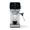 Swan Digital One-Touch Mini Espresso Coffee Machine with Milk Frother