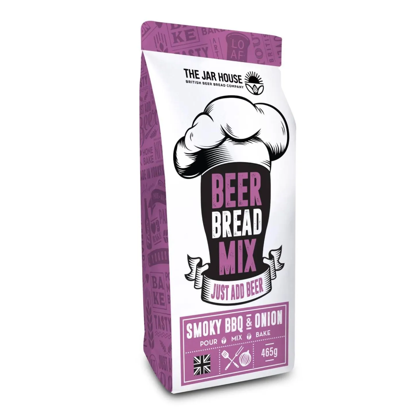 The Jar House Beer Bread Smoky BBQ & Onion 465g