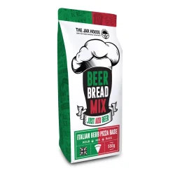 The Jar House Italian Herb Pizza Base Beer Bread Mix - 550g