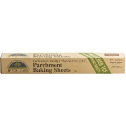 24 Unbleached Baking Parchment Paper Sheets 41cm x 32cm